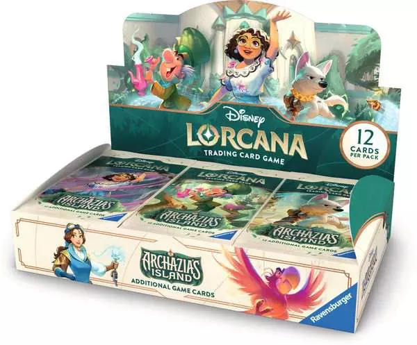 Disney Lorcana: Archazia's Island - Display with 24 Booster Packs (Englisch)