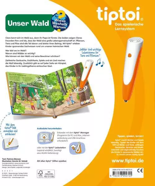 tiptoi® Wieso? Weshalb? Warum? - Unser Wald