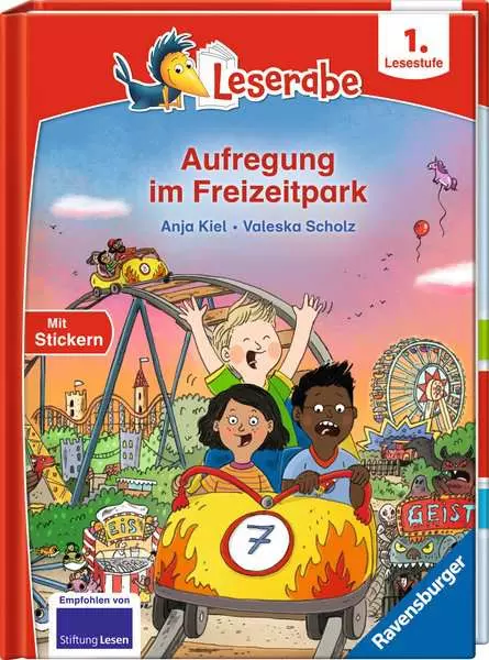 Leserabe 1. Lesestufe - Aufregung im Freizeitpark