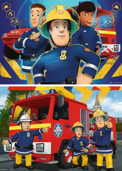 Kinderpuzzle ab 4 Jahren - Sam hilft dir in der Not - 24 Teile