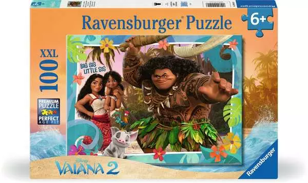 Kinderpuzzle ab 6 Jahren - Aufbruch in neue Welten - 100 Teile