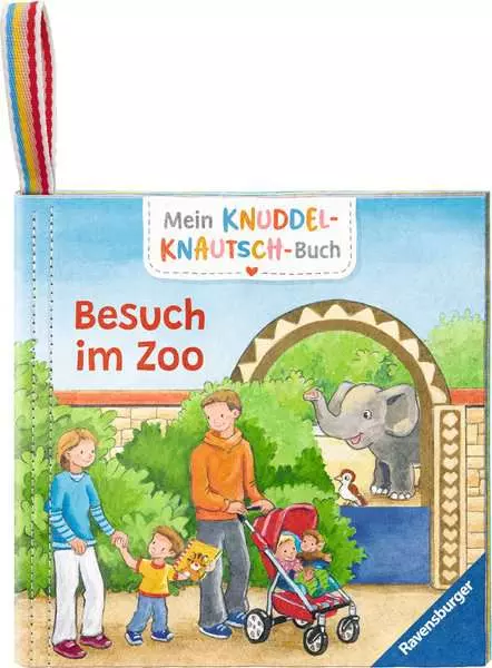 Mein Knuddel-Knautsch-Buch - Besuch im Zoo