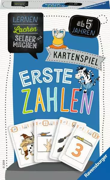 Lernen Lachen Selbermachen: Erste Zahlen - Kartenspiel ab 5 Jahren