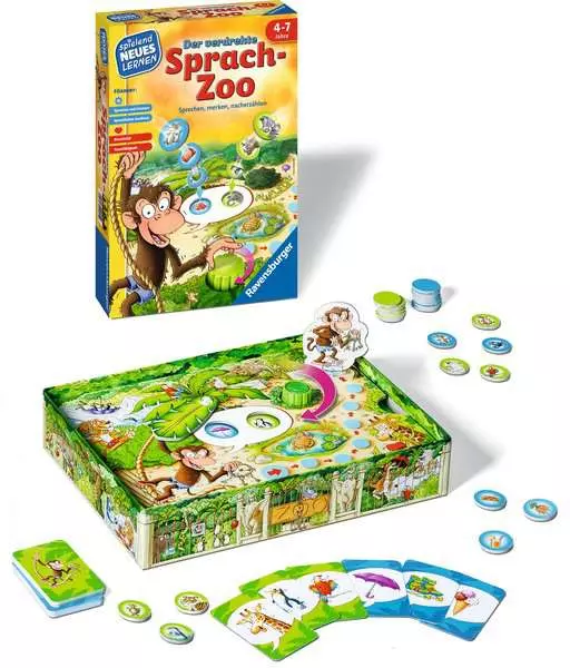 Der verdrehte Sprach-Zoo - Kinderspiel ab 4 Jahren