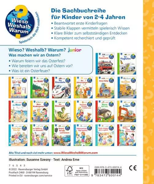 Ravensburger Wieso? Weshalb? Warum? junior. Band 54 - Was machen wir an Ostern?