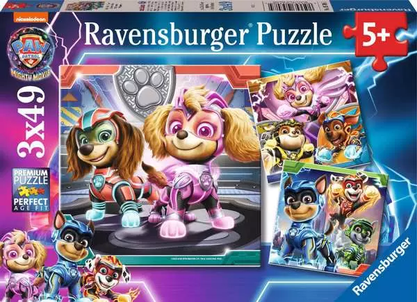 Kinderpuzzle ab 5 Jahren - PAW Patrol Power - 49 Teile
