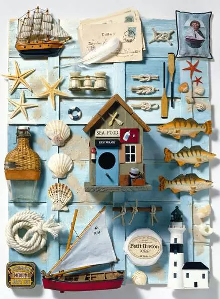 Puzzle 500 Teile - Maritimes Flair