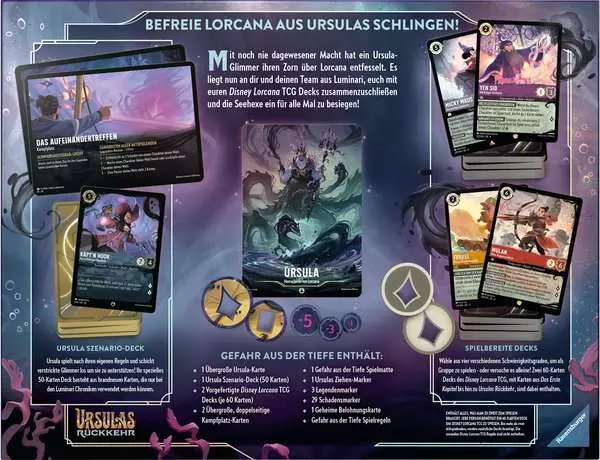 Disney Lorcana: Die Luminari Chroniken - Gefahr aus der Tiefe (Deutsch) - Geschenk-Set