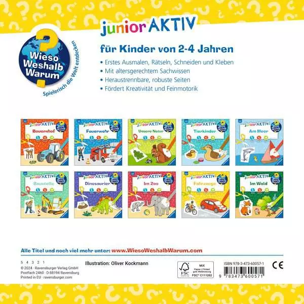 Ravensburger Wieso? Weshalb? Warum? junior AKTIV - Fahrzeuge