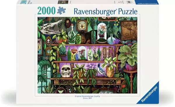 Puzzle 2000 Teile - Die Lieblingssachen einer Hexe