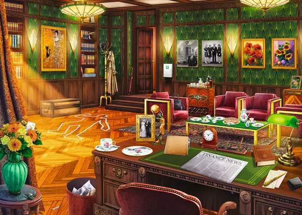 Puzzle 408 Teile - Ein mörderischer Geburtstag