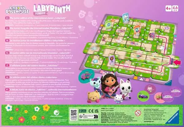 Gabby's Dollhouse: Junior Labyrinth - Kinderspiel ab 4 Jahren