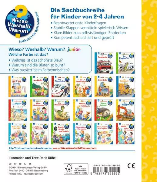 Ravensburger Wieso? Weshalb? Warum? junior. Band 13 - Welche Farbe ist das?