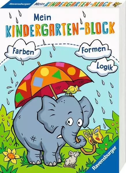 Mein Kindergarten-Block: Farben Formen. Logik