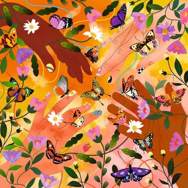 Puzzle 750 Teile - Blumen Festival