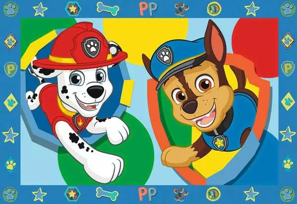 CreArt Paw Patrol - Malen nach Zahlen für Kinder ab 5 Jahren