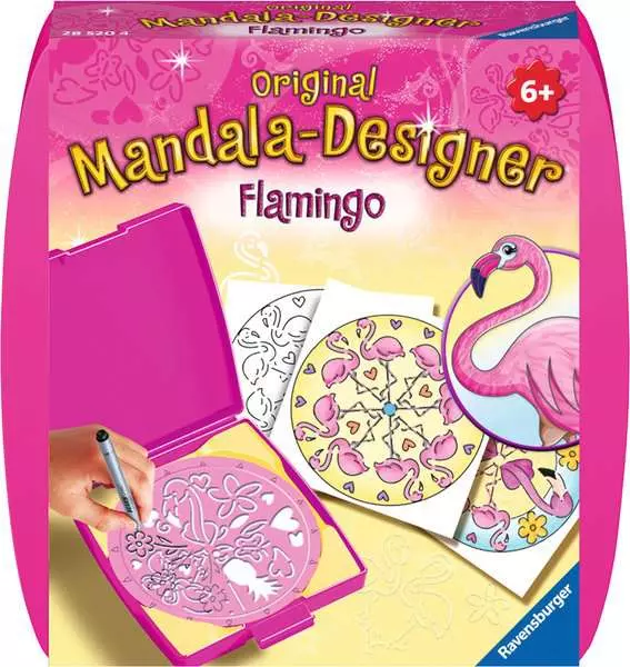 Mandala-Designer Mini - Flamingo