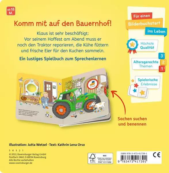 Wo ist bloß …? - Mein Bauernhof-Buch zum Sachen suchen