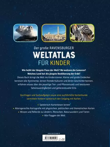 Der große Ravensburger Weltatlas für Kinder
