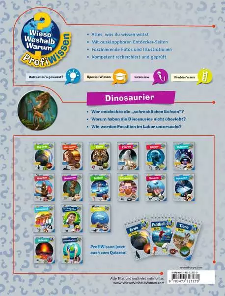 Ravensburger Wieso? Weshalb? Warum? ProfiWissen. Band 12 - Dinosaurier