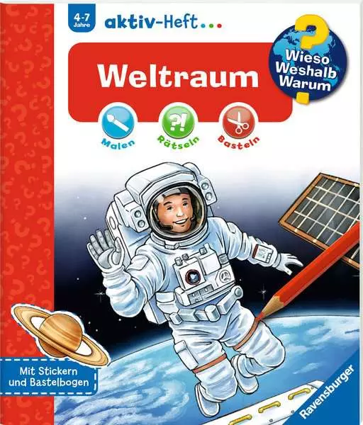 Ravensburger Wieso? Weshalb? Warum? aktiv-Heft - Weltraum