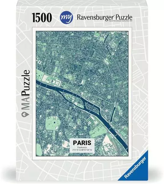 Ravensburger my MAPuzzle - 1500 Teile in Pappschachtel