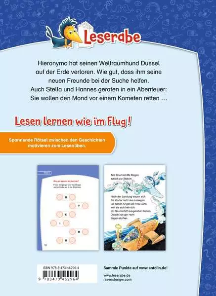 Leserabe Sonderausgaben - Die schönsten Weltraumgeschichten mit extra vielen Rätseln