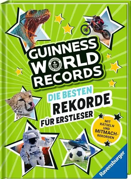 Guinness World Records für Erstleser - Die besten Rekorde für Erstleser