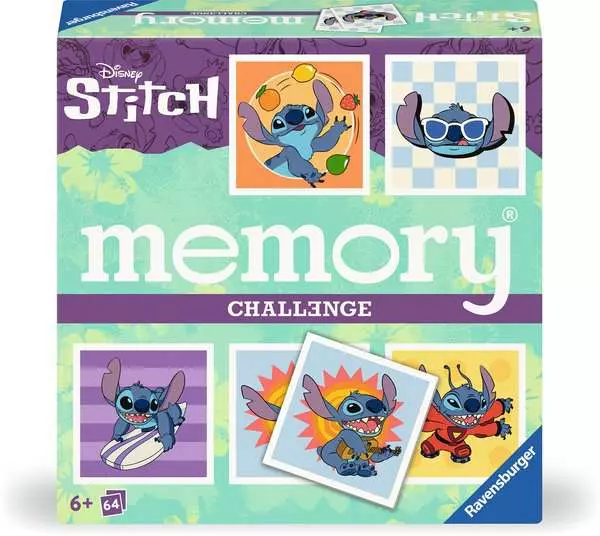 Challenge memory® Disney Stitch - Kinderspiel ab 6 Jahren