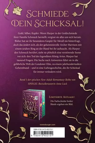 Ravensburger Jewel & Blade. Band 1 - Die Wächter von Knightsbridge