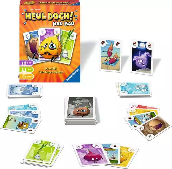 Heul doch! Mau Mau - Kartenspiel ab 8 Jahren