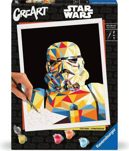 CreArt Sturmtruppler - Malen nach Zahlen für Erwachsene