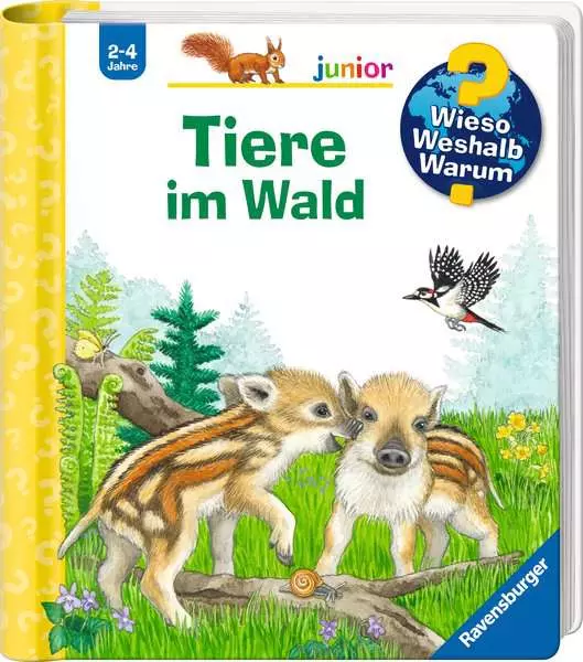 Ravensburger Wieso? Weshalb? Warum? junior. Band 77 - Tiere im Wald