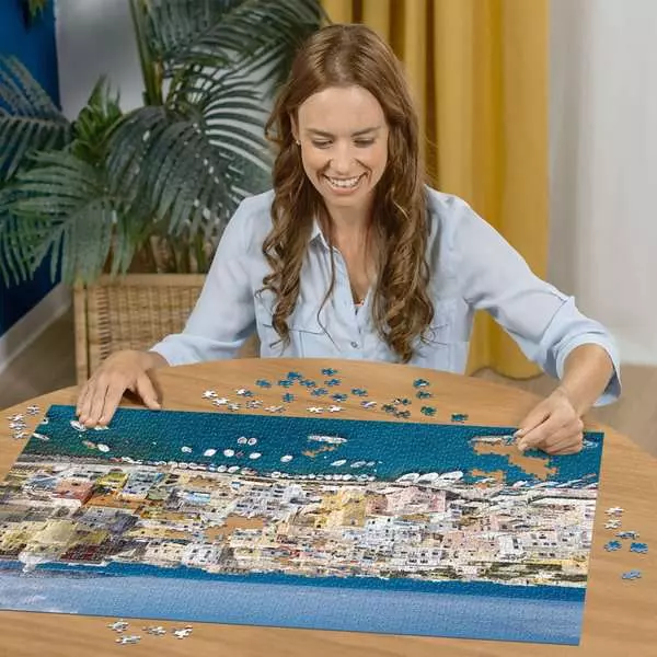 Puzzle 1500 Teile - Buntes Procida Italien