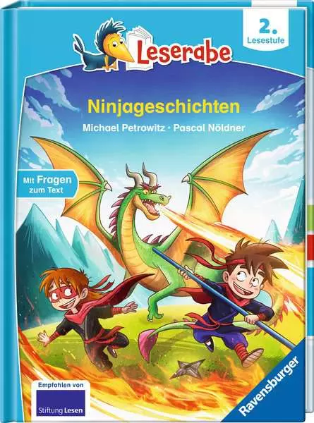 Leserabe 2. Lesestufe - Ninjageschichten