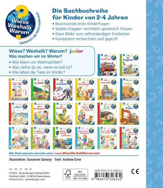 Ravensburger Wieso? Weshalb? Warum? junior. Band 58 - Was machen wir im Winter?