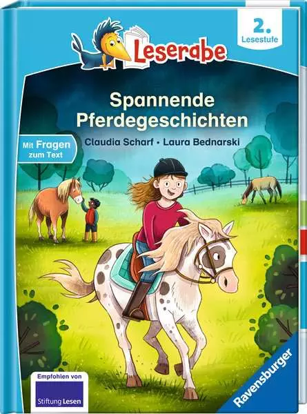 Leserabe 2. Lesestufe - Spannende Pferdegeschichten