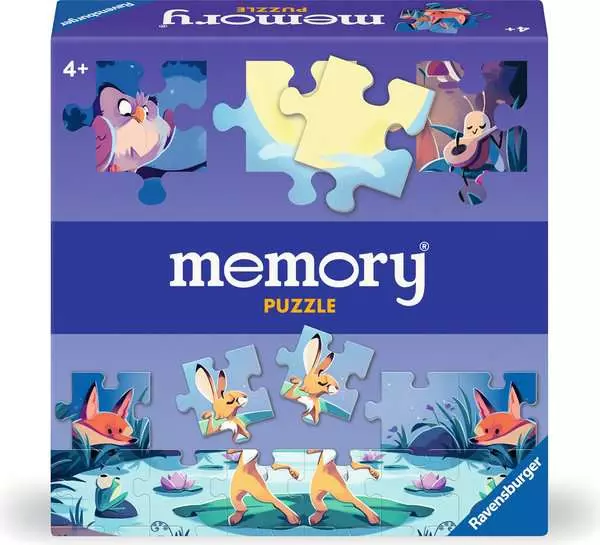 memory® Puzzle Tiere am Teich - Kinderspiel ab 4 Jahren