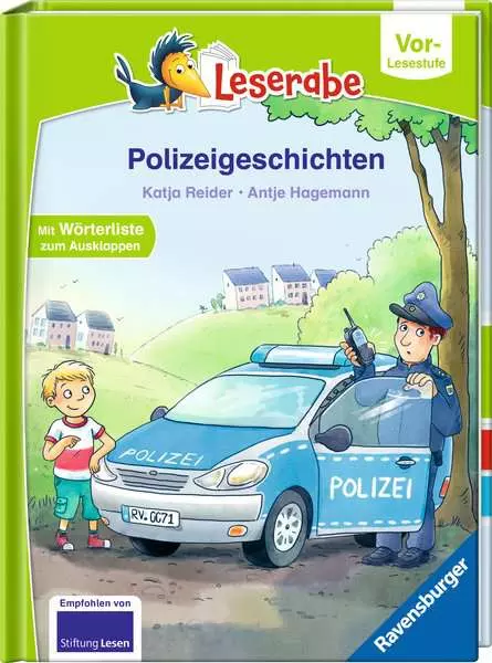 Leserabe Vor-Lesestufe - Polizeigeschichten