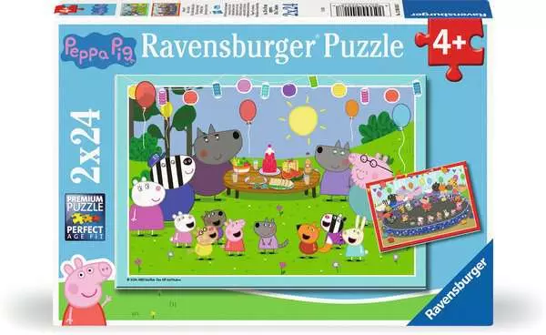 Kinderpuzzle ab 4 Jahren - Partyzeit! - 24 Teile