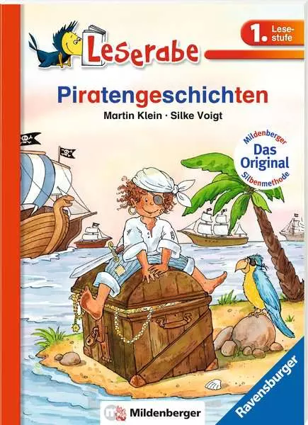 Leserabe mit Mildenberger Silbenmethode - Piratengeschichten
