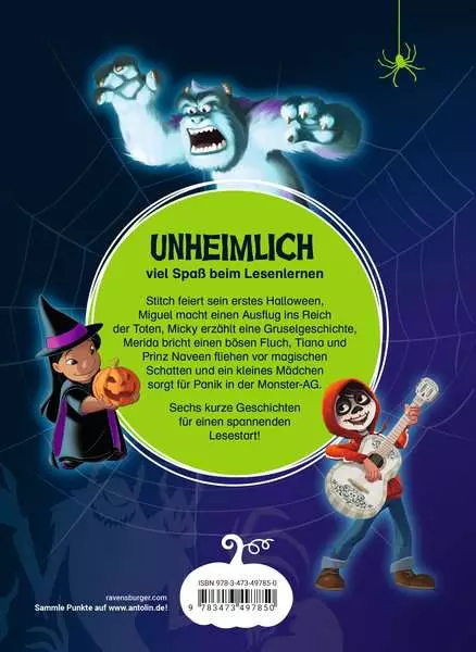 Disney - Echt gruselig! Minuten-Geschichten zum Lesenlernen