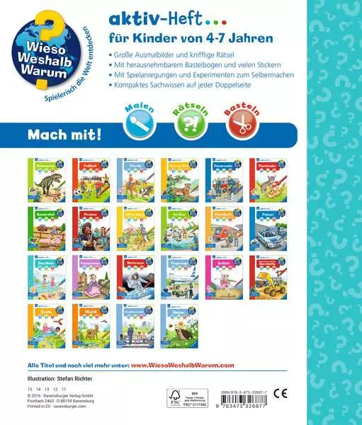 Ravensburger Wieso? Weshalb? Warum? aktiv-Heft - Das Meer