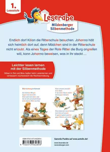 Leserabe mit Mildenberger Silbenmethode - Radau in der Ritterschule