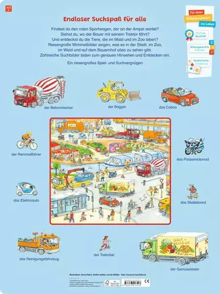 Mein Sachen suchen Riesenbilderbuch