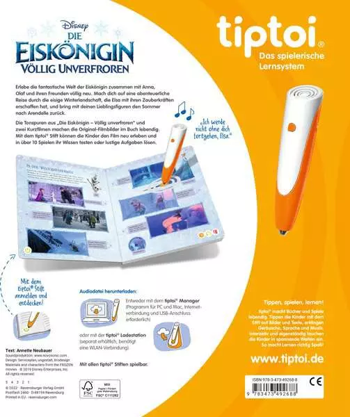 tiptoi® Die Eiskönigin - Völlig unverfroren