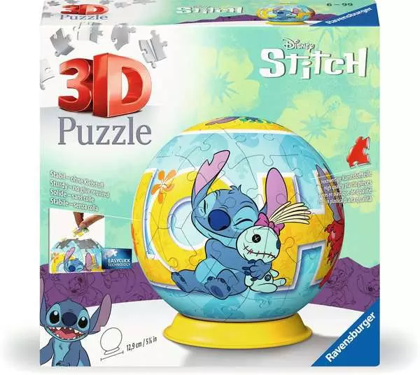 3D Puzzle Ball Puzzle-Ball Disney Stitch