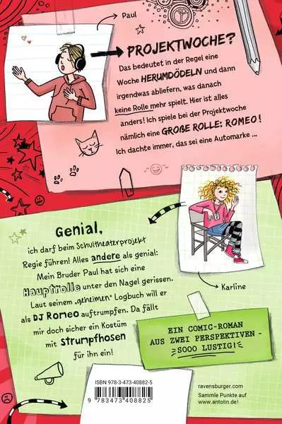 Das ungeheimste Tagebuch der Welt! Band 4 - Wie mein blöder Bruder die Hauptrolle in meinem Theaterstück spielte ...