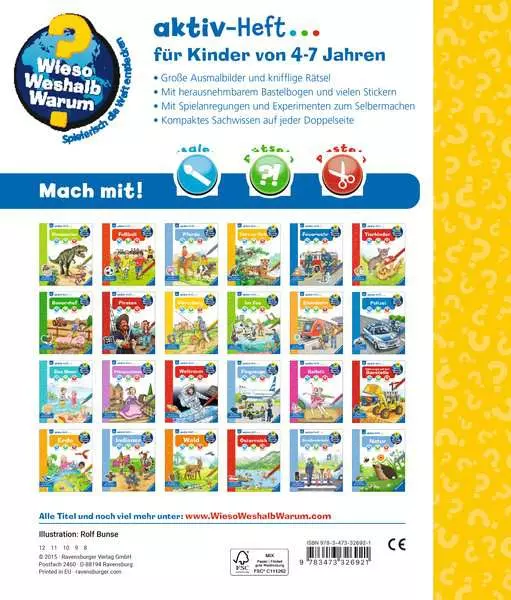 Ravensburger Wieso? Weshalb? Warum? aktiv-Heft - Ritterburg