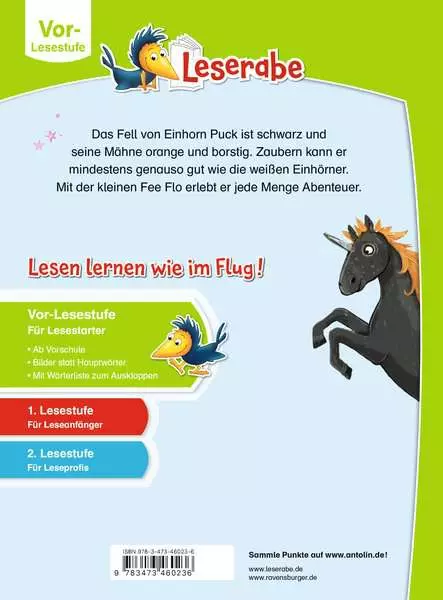 Leserabe Vor-Lesestufe - Einhorngeschichten